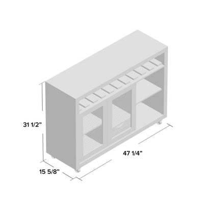 Virgil 47.25'' Sideboard