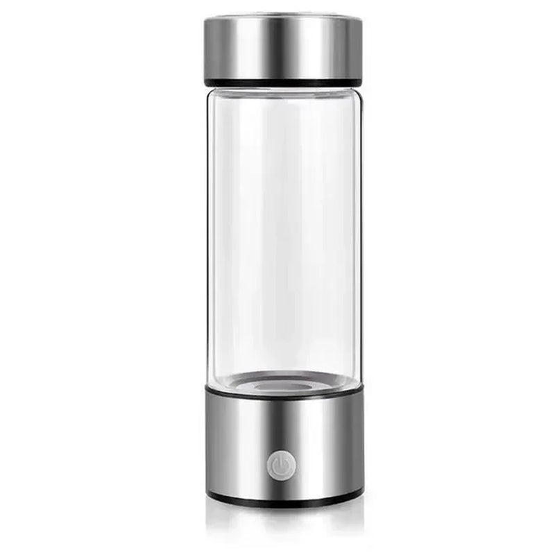 Hydrogen Rich Water Bottle Lonizer Alkaline Generator Portable Healthy Cup USB Rechargeable Anti-Aging Hydrogen Water 430Ml