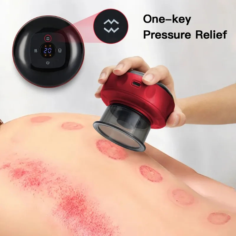 Wireless Heating Cupping Massager 