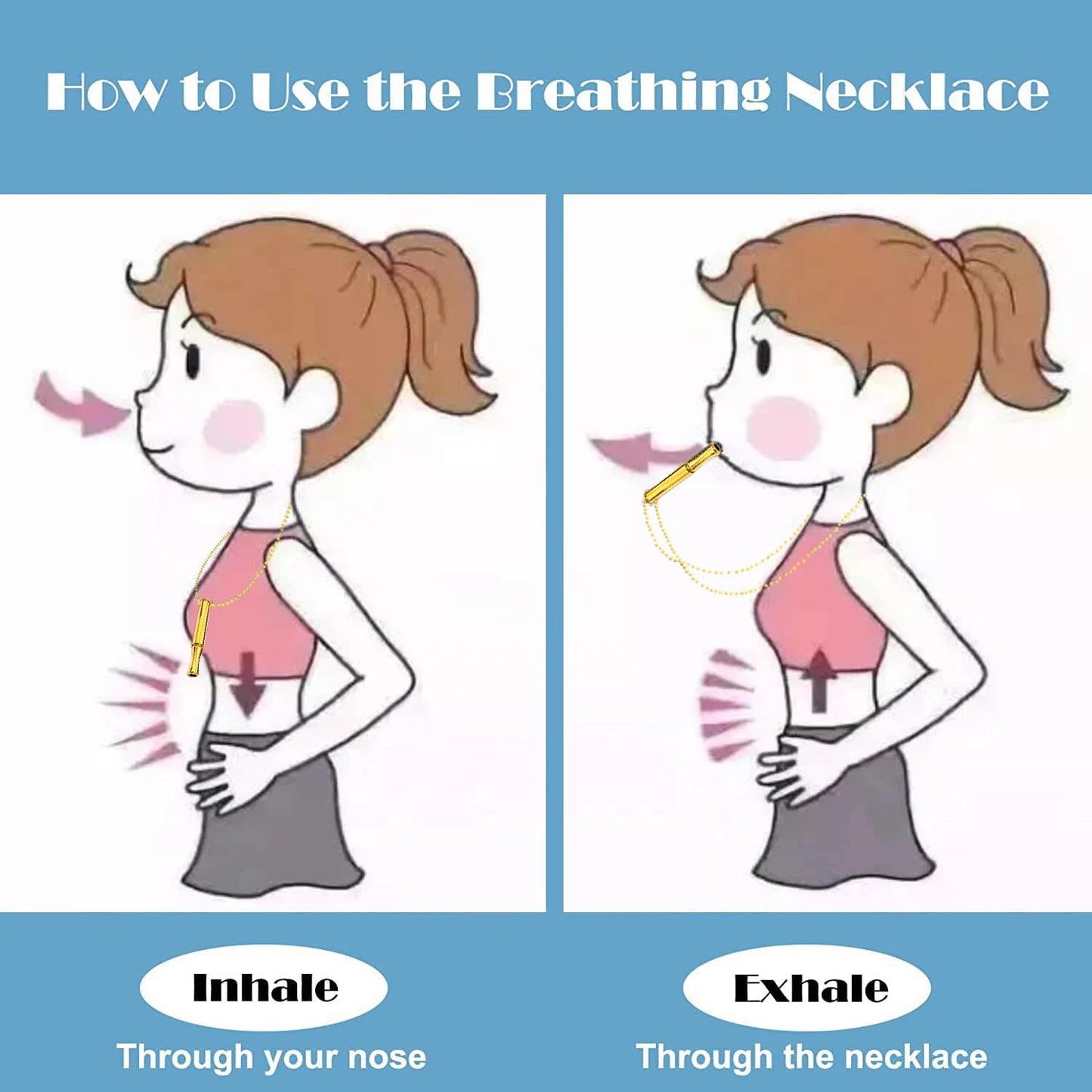 Anti-Anxiety Breathing Necklace