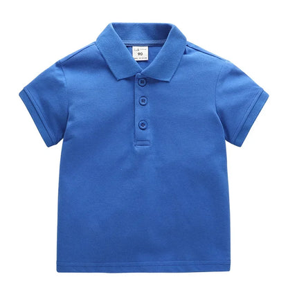 Youth Unisex Cotton Polos Size 2Y - 10Y