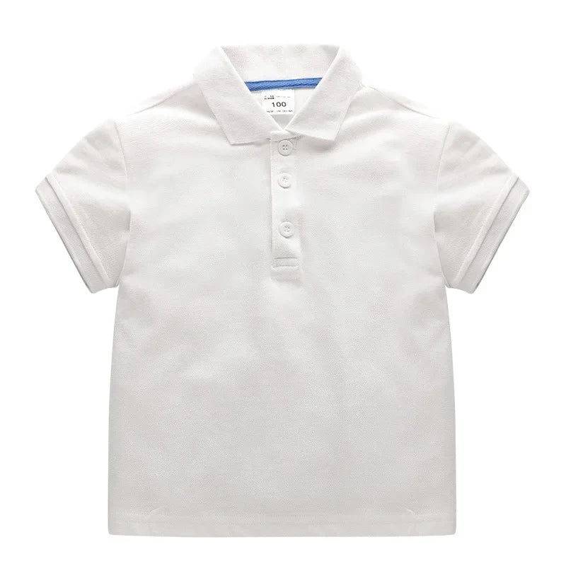 Youth Unisex Cotton Polos Size 2Y - 10Y