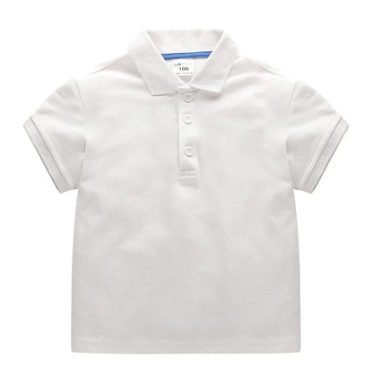 Youth Unisex Cotton Polos Size 2Y - 10Y