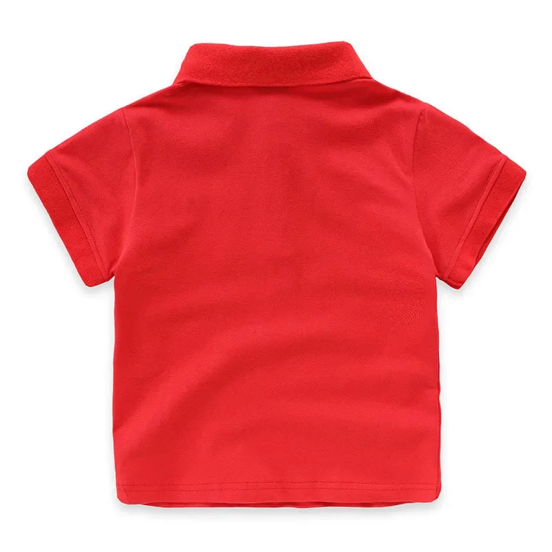 Youth Unisex Cotton Polos Size 2Y - 10Y