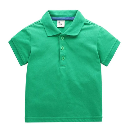 Youth Unisex Cotton Polos Size 2Y - 10Y