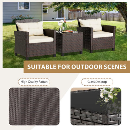 Arlayne 2 - Person Outdoor Seating Group with Cushions