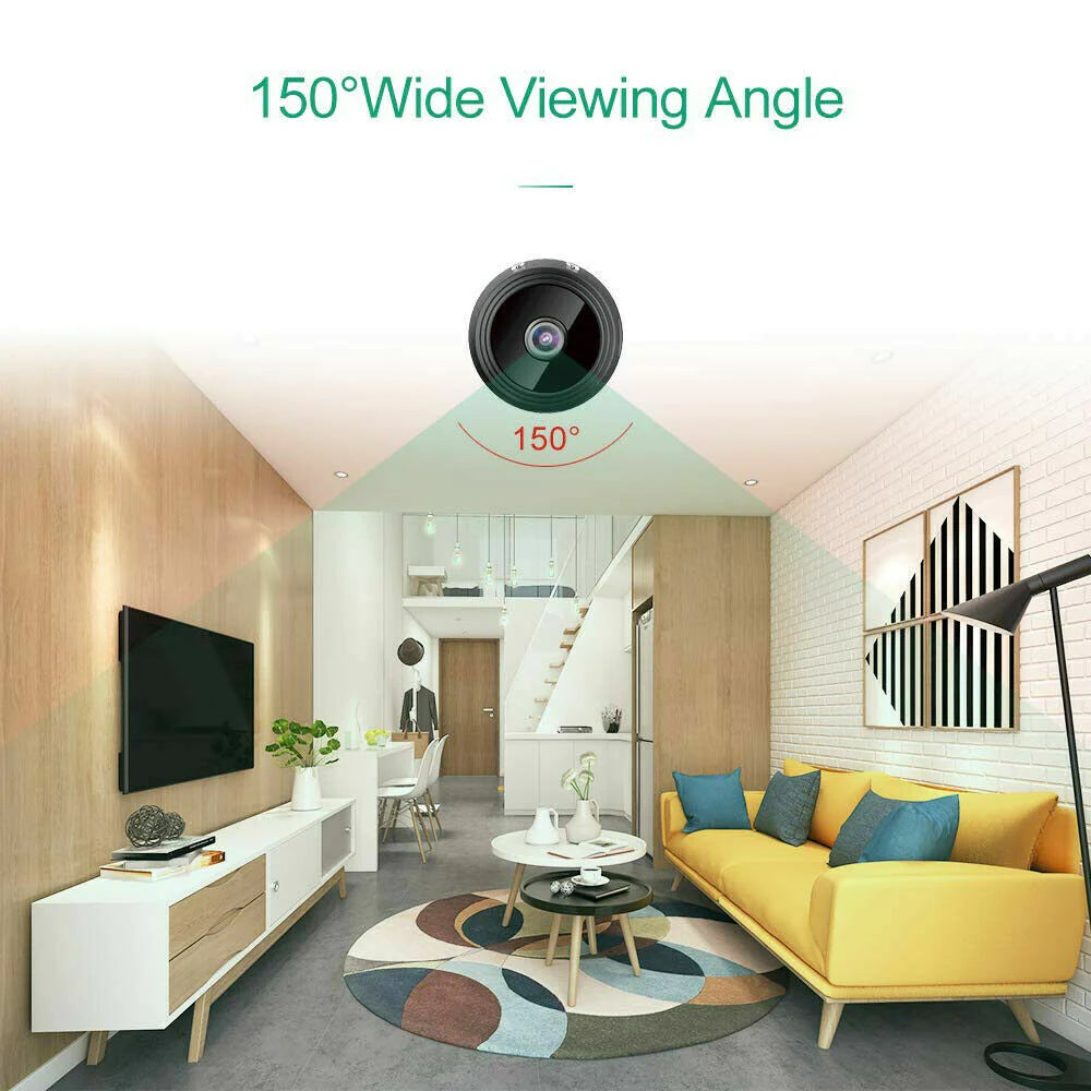 Night Owl™ - 1080p Mini WiFi Hidden Camera w/ Night Vision